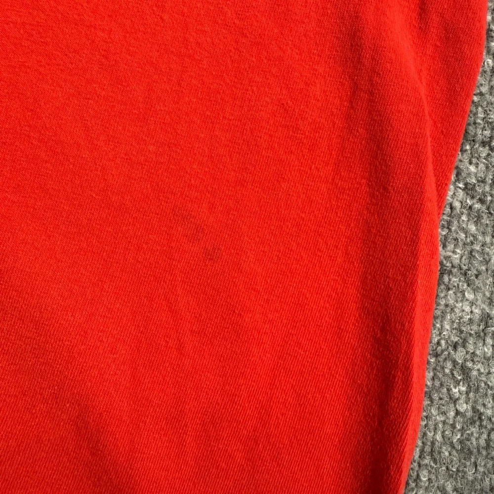 Vintage Y2K Nike Sneaker Nation Graphic T-Shirt Mens XL Red Loose Fit Short